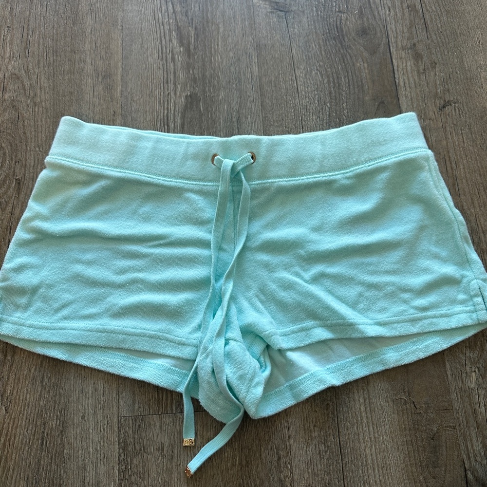 Juicy Couture Mint Green Lounge Shorts